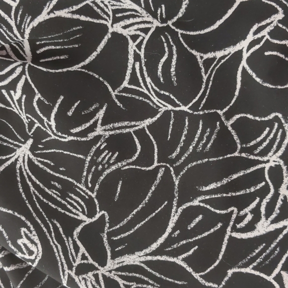 Cotton On Body Running Shorts Size XS Black White Floral Pattern Bike Pants - Picture 3 of 7